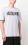 Moschino T-shirt met logoprint Grijs - Thumbnail 3