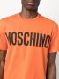 Moschino T-shirt met logoprint Oranje - Thumbnail 5