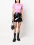 Moschino T-shirt met logoprint Roze - Thumbnail 2