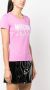 Moschino T-shirt met logoprint Roze - Thumbnail 3