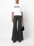 Moschino T-shirt met patch Wit - Thumbnail 2