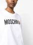 Moschino T-shirt met patch Wit - Thumbnail 5