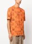 Moschino T-shirt met print Oranje - Thumbnail 3