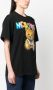 Moschino T-shirt met teddybeer patroon Zwart - Thumbnail 3