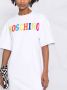 Moschino T-shirtjurk met logoprint Wit - Thumbnail 5