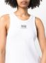 MOSCHINO JEANS Tanktop met logopatch Wit - Thumbnail 5