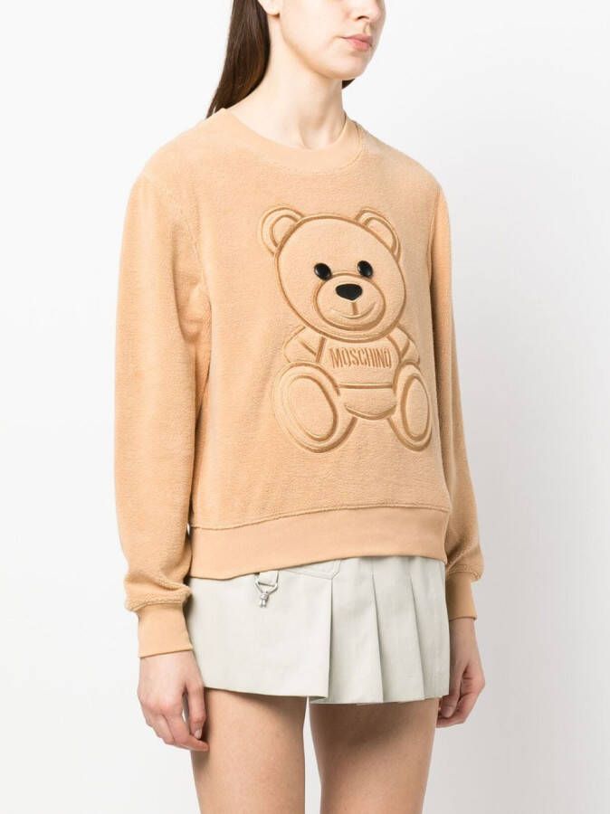 Moschino Teddy Bear-motif sweatshirt Bruin