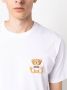 Moschino T-shirt met teddybeerpatch Wit - Thumbnail 5