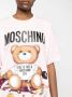 Moschino T-shirt met teddybeerprint Roze - Thumbnail 5