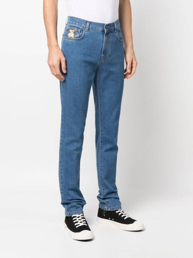 Moschino Straight jeans Blauw