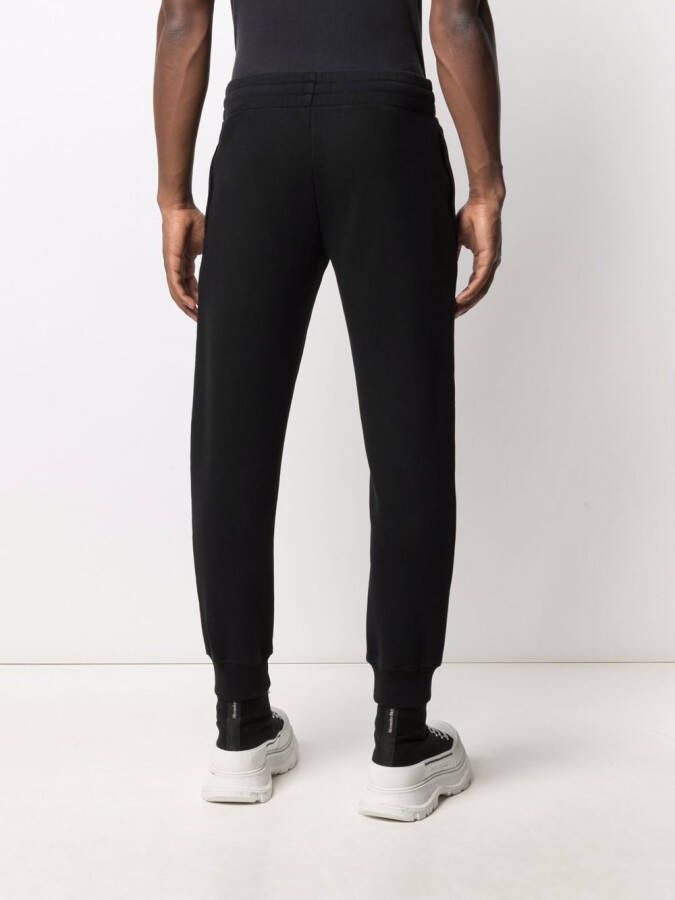 Moschino Trainingsbroek met geborduurd logo Zwart