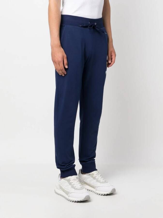 Moschino Trainingsbroek met logopatch Blauw