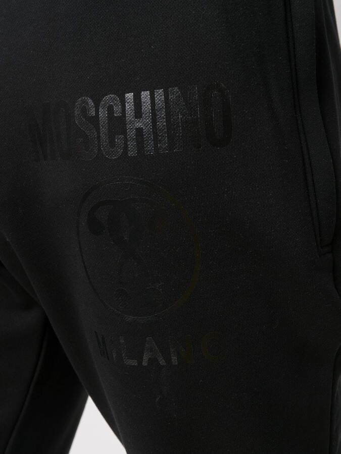 Moschino Trainingsbroek met print Zwart