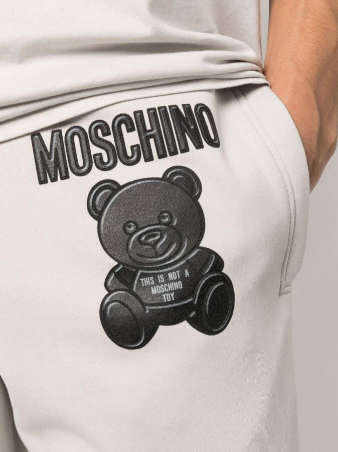 Moschino Trainingsbroek met teddybeerprint Grijs