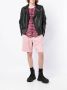 Moschino Trainingsshorts met logoprint Roze - Thumbnail 2