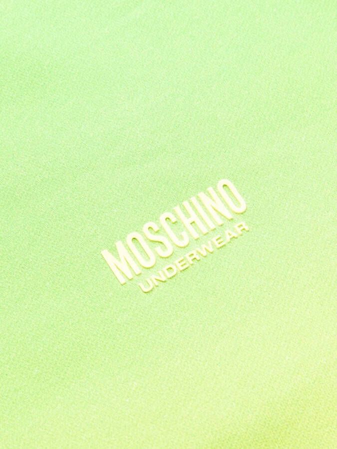 Moschino Trui met kleurverloop Groen