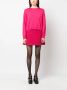 Moschino Trui met logo jacquard Roze - Thumbnail 2