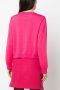 Moschino Trui met logo jacquard Roze - Thumbnail 4