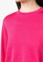 Moschino Trui met logo jacquard Roze - Thumbnail 5