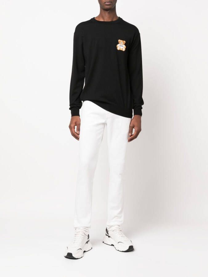 Moschino Trui met ronde hals Zwart