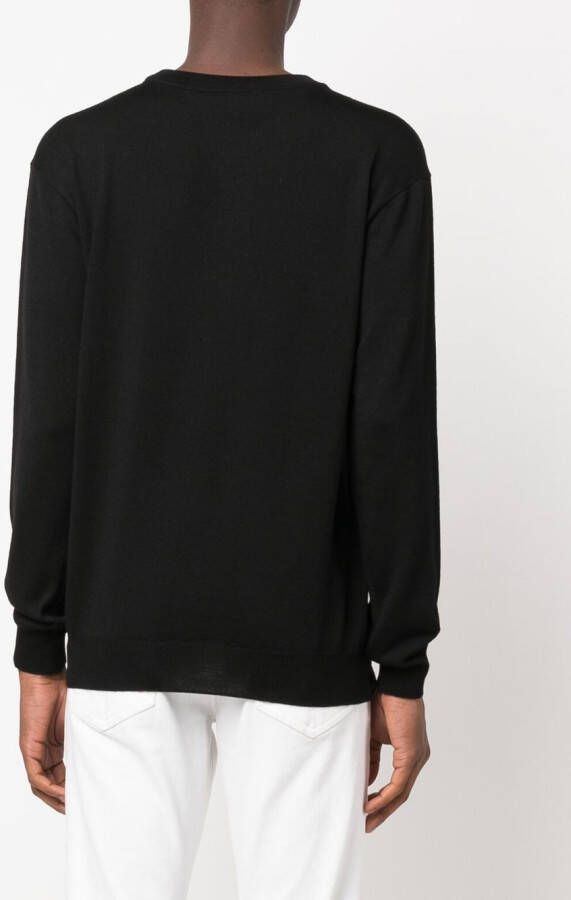 Moschino Trui met ronde hals Zwart