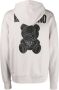 Moschino Hoodie met beerpatroon Grijs - Thumbnail 2