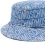 Moschino Vissershoed met logo Blauw - Thumbnail 2
