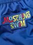Moschino Zwembroek met logopatch Blauw - Thumbnail 3