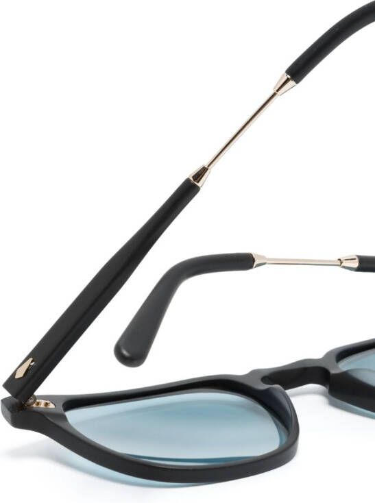 Moscot Genug zonnebril met vierkant montuur Zwart