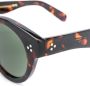 Moscot Grunya zonnebril met rond montuur Bruin - Thumbnail 3