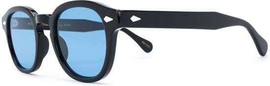 Moscot Lemtosh zonnebril met rond montuur Zwart