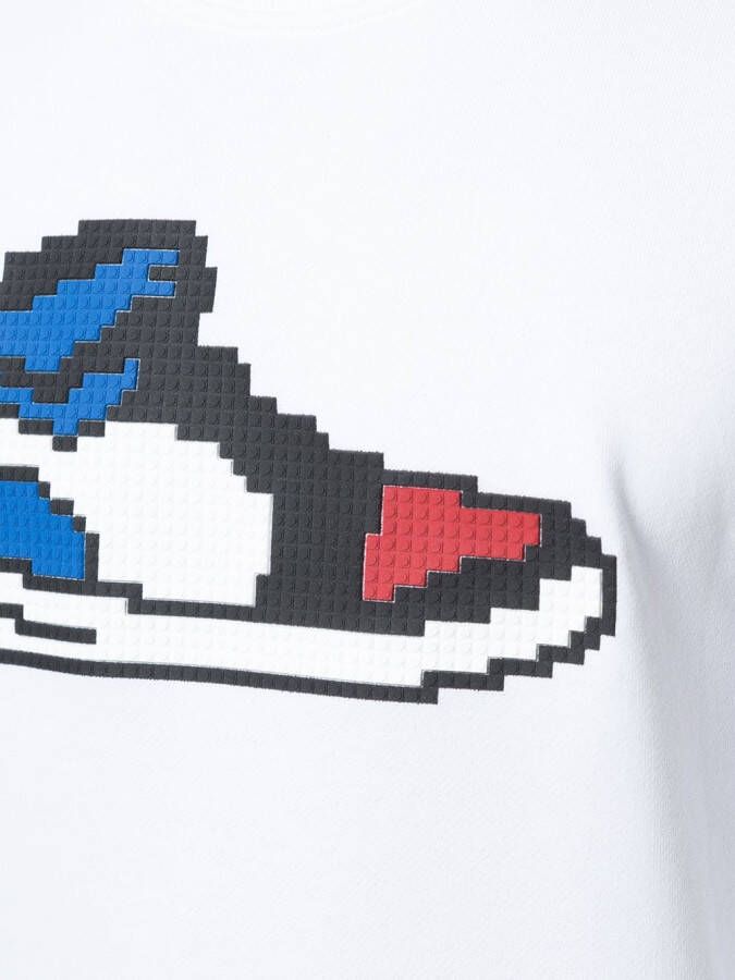 Mostly Heard Rarely Seen 8-Bit Americano sneaker sweater Wit