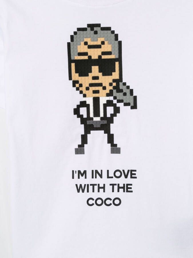 Mostly Heard Rarely Seen 8-Bit Coco 8-bit T-shirt Wit