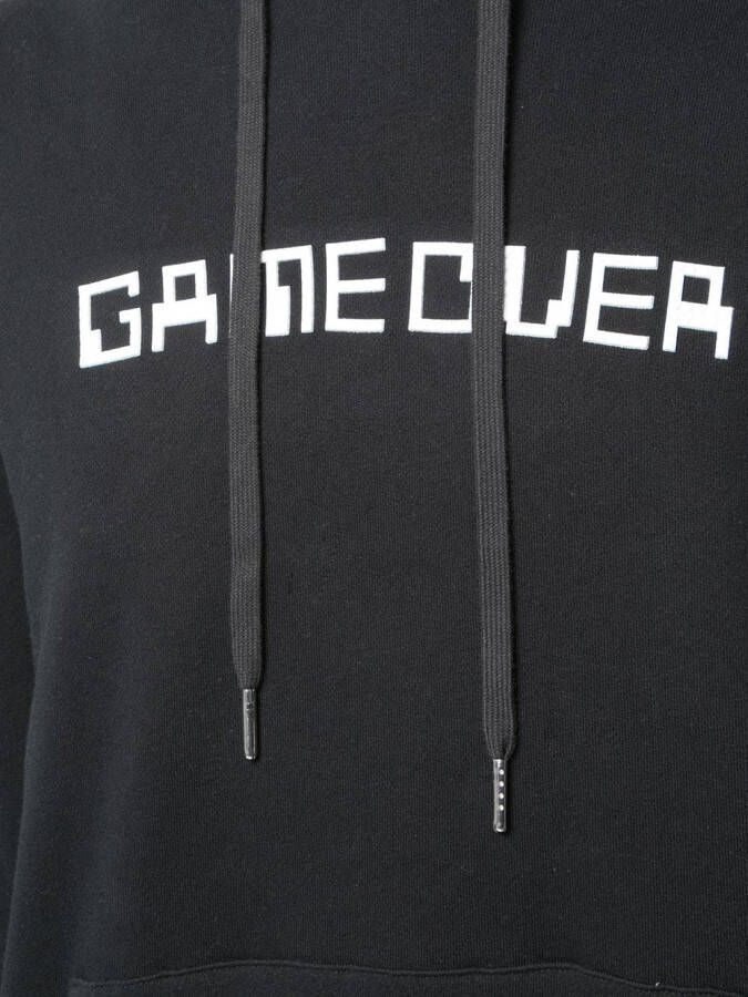 Mostly Heard Rarely Seen 8-Bit 'game over' hoodie Zwart