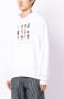 Mostly Heard Rarely Seen 8-Bit Hoodie met grafische print Wit - Thumbnail 3