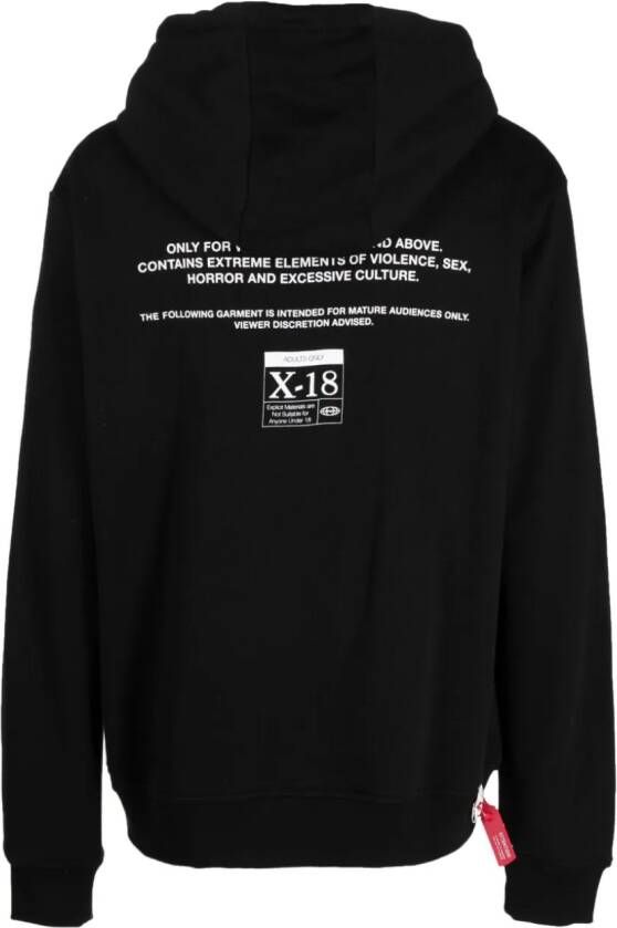 Mostly Heard Rarely Seen 8-Bit Hoodie met logoprint Zwart