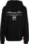 Mostly Heard Rarely Seen 8-Bit Hoodie met logoprint Zwart - Thumbnail 2