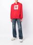 Mostly Heard Rarely Seen 8-Bit Hoodie met print Rood - Thumbnail 2