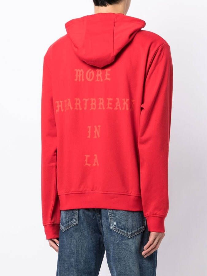 Mostly Heard Rarely Seen 8-Bit Hoodie met print Rood