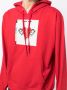 Mostly Heard Rarely Seen 8-Bit Hoodie met print Rood - Thumbnail 5