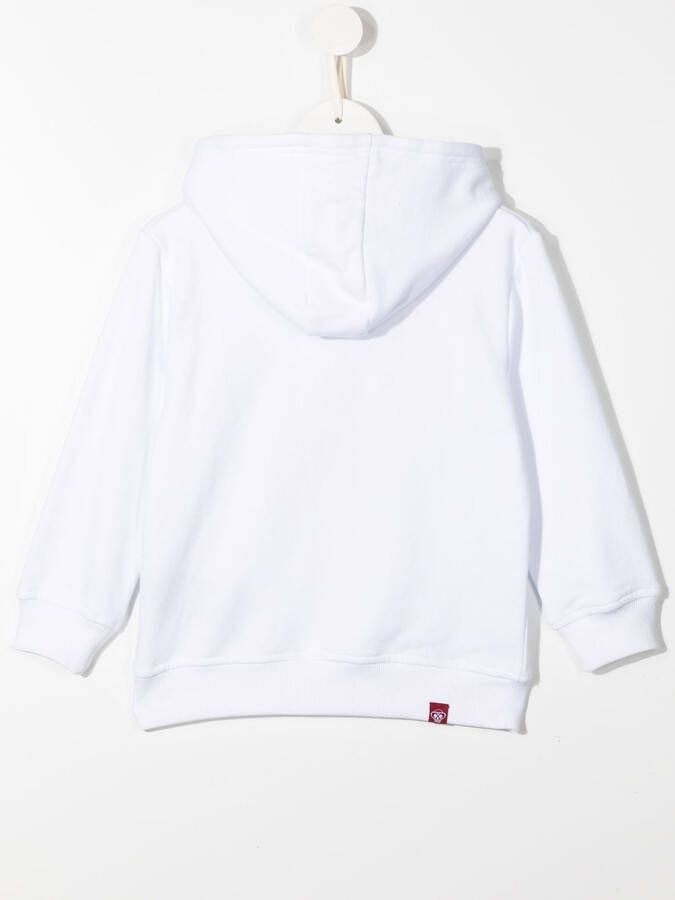 Mostly Heard Rarely Seen 8-Bit Hoodie met print Wit