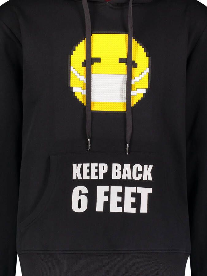 Mostly Heard Rarely Seen 8-Bit Hoodie met print Zwart