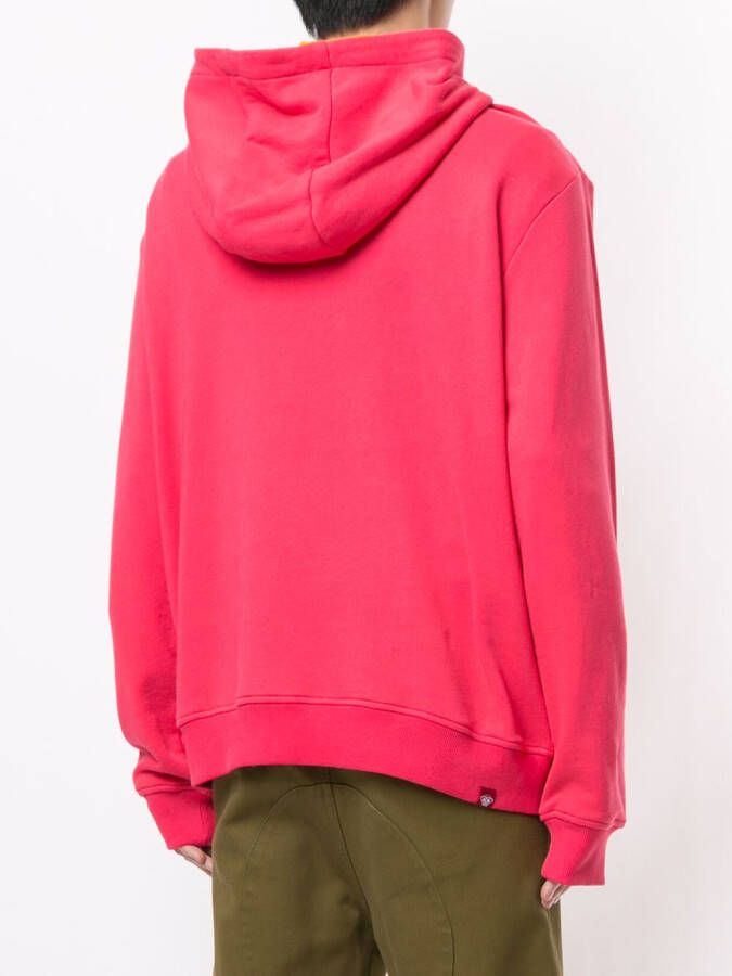 Mostly Heard Rarely Seen 8-Bit Hoodie met sneakerprint Rood