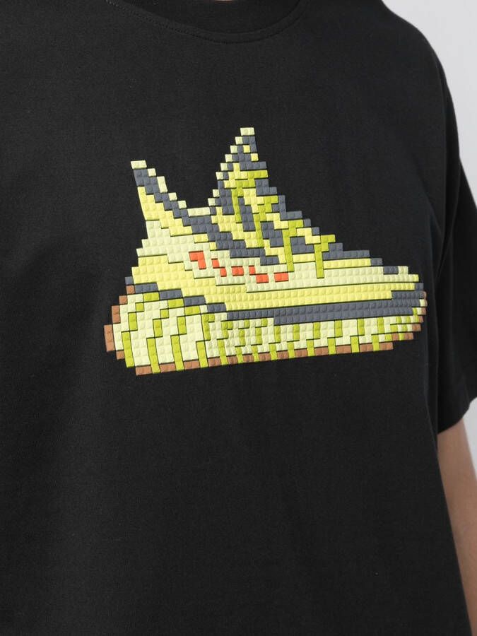 Mostly Heard Rarely Seen 8-Bit Jersey T-shirt Zwart