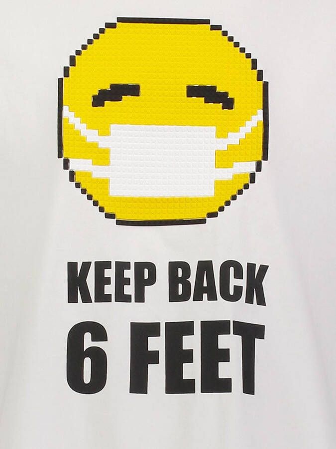 Mostly Heard Rarely Seen 8-Bit Katoenen T-shirt Wit