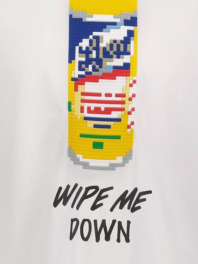 Mostly Heard Rarely Seen 8-Bit Katoenen T-shirt Wit
