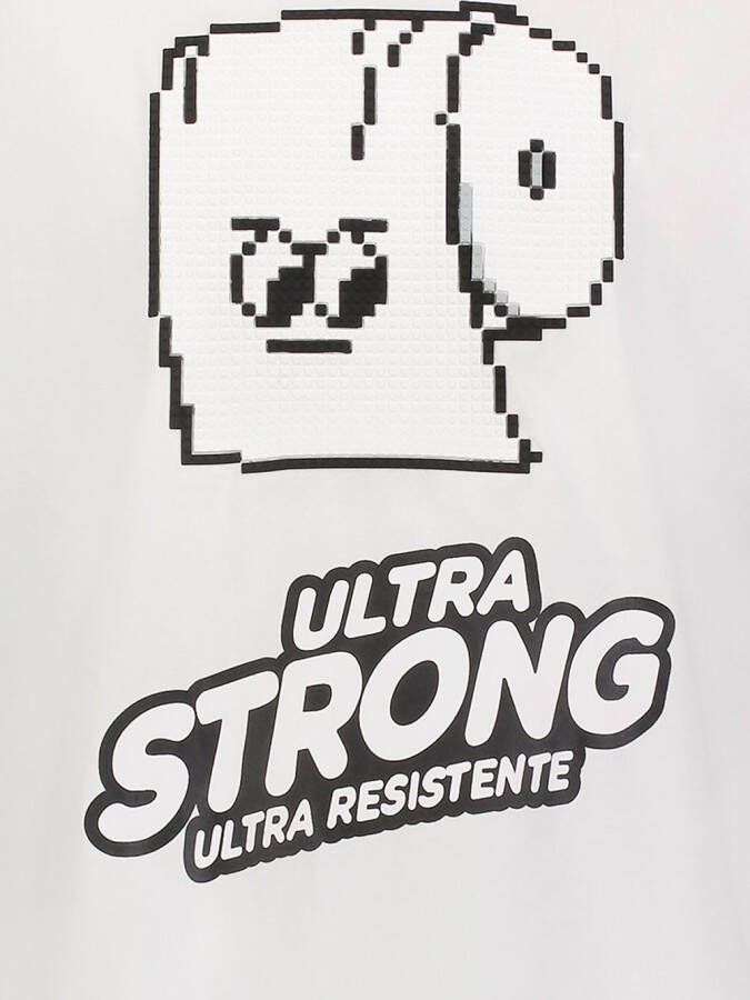Mostly Heard Rarely Seen 8-Bit Katoenen T-shirt Wit