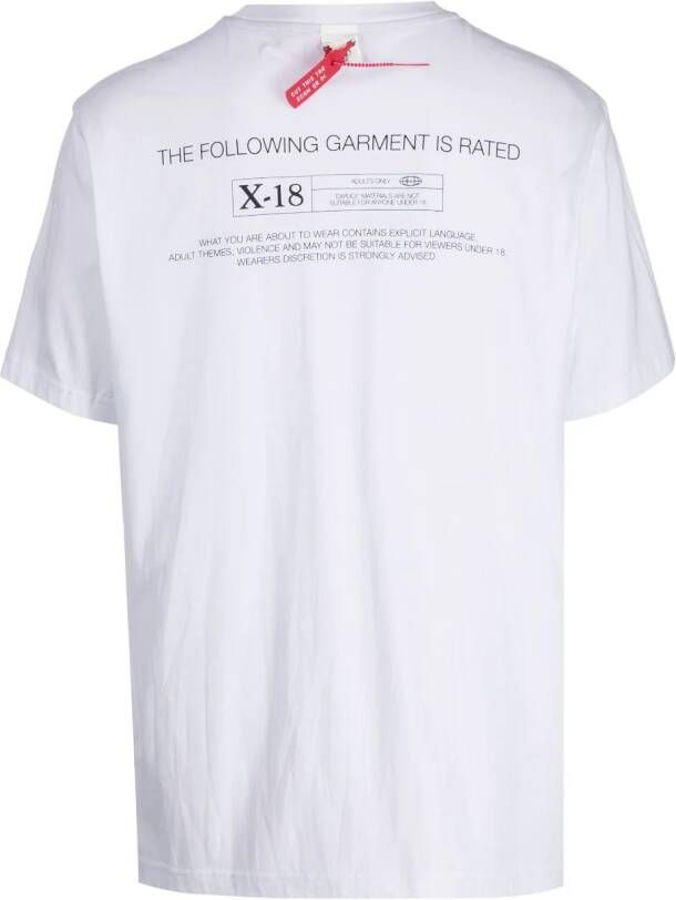 Mostly Heard Rarely Seen 8-Bit Katoenen T-shirt Wit