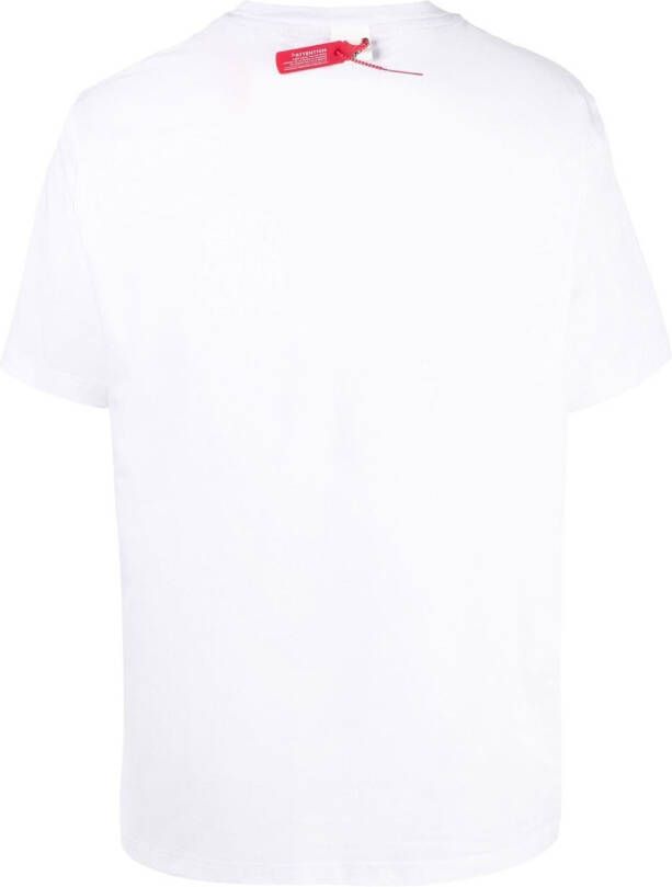 Mostly Heard Rarely Seen 8-Bit Katoenen T-shirt Wit