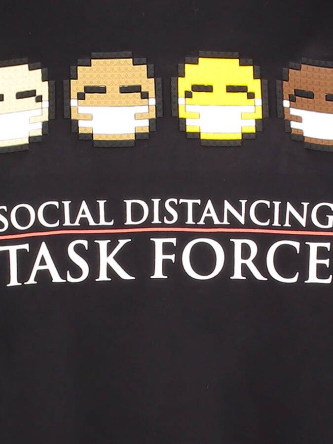 Mostly Heard Rarely Seen 8-Bit Katoenen T-shirt Zwart